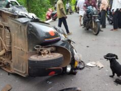 ಮುಂಡ್ಕೂರು: ಕಾರು-ರಿಕ್ಷಾ ಡಿಕ್ಕಿ; ರಿಕ್ಷಾ ಪ್ರಯಾಣಿಕ ಸಾವು..!!