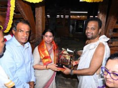 ಕೊಡವೂರು ಮಹಾರುದ್ರಯಾಗ- ಸಚಿವೆ ಲಕ್ಷ್ಮೀ ಹೆಬ್ಬಾಳ್ಕರ್ ಆಗಮನ