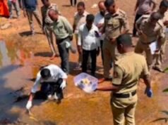 ಶಿರ್ವದ ಕಲ್ಲಟ್ಟು ನದಿ ತೀರದಲ್ಲಿ ಹಸುವಿನ ರುಂಡ ಪತ್ತೆ…!!