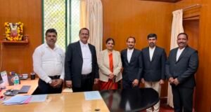 ಬೆಳ್ತಂಗಡಿ ವಕೀಲರ ಸಂಘದಿಂದ ಹೈ ಕೋರ್ಟ್ ರಿಜಿಸ್ಟ್ರಾರ್ ಭೇಟಿ…!!