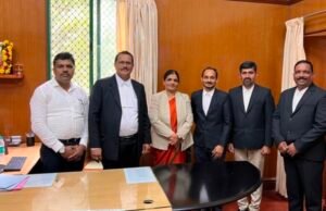 ಬೆಳ್ತಂಗಡಿ ವಕೀಲರ ಸಂಘದಿಂದ ಹೈ ಕೋರ್ಟ್ ರಿಜಿಸ್ಟ್ರಾರ್ ಭೇಟಿ…!!