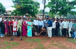 ವಿಶ್ವ ಪರಿಸರ ದಿನಾಚರಣೆ ಅಂಗವಾಗಿ ಗಿಡ ನೆಡುವ ಕಾರ್ಯಕ್ರಮ…!!
