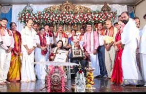 ನಾಡೋಜ ಡಾ. ಕೃಷ್ಣ ಪ್ರಸಾದ್ ಕೂಡ್ಲು ರವರಿಗೆ ರಾಮಕ್ಷತ್ರಿಯ ರತ್ನ ಪ್ರಶಸ್ತಿ ಪುರಸ್ಕಾರ…!!