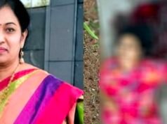 ಗೃಹಿಣಿಯೊಬ್ಬರು ರಿವಾಲ್ವರ್ನಿಂದ ಗುಂಡು ಹಾರಿಸಿಕೊಂಡ ಆತ್ಮಹತ್ಯೆ…!!