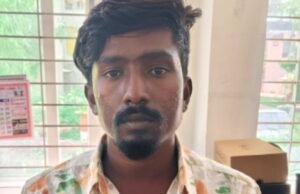 ಪೊಲೀಸ್ ಸಿಬ್ಬಂದಿ ಮೇಲೆ ಹಲ್ಲೆ : ಆರೋಪಿ ಕಾಲಿಗೆ ಗುಂಡು…!!