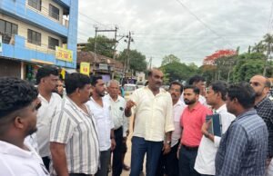 ಸಂತೆಕಟ್ಟೆ ಅಂಡರ್ ಪಾಸ್ ಪೂರಕ ಕಾಮಗಾರಿ ಬಗ್ಗೆ ಅಧಿಕಾರಿ ಗಳೊಂದಿಗೆ ಶಾಸಕ ಯಶ್ ಪಾಲ್ ಸುವರ್ಣ ಭೇಟಿ….!!
