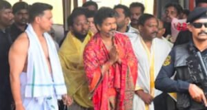 ಕೊಲ್ಲೂರಿನಲ್ಲಿ ವಿಶೇಷ ಪೂಜೆ ಸಲ್ಲಿಸಿದ ತಮಿಳುನಾಡು ಮುಖ್ಯಮಂತ್ರಿ ಜೋಸೆಫ್ ವಿಜಯ್…!!