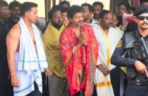 ಕೊಲ್ಲೂರಿನಲ್ಲಿ ವಿಶೇಷ ಪೂಜೆ ಸಲ್ಲಿಸಿದ ತಮಿಳುನಾಡು ಮುಖ್ಯಮಂತ್ರಿ ಜೋಸೆಫ್ ವಿಜಯ್…!!