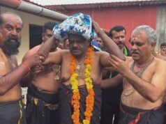 ಶಬರಿಮಲೆ ಯಾತ್ರೆ ಕೈಗೊಂಡ ಹೆಚ್.ಡಿ ಕುಮಾರಸ್ವಾಮಿ…!!