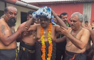 ಶಬರಿಮಲೆ ಯಾತ್ರೆ ಕೈಗೊಂಡ ಹೆಚ್.ಡಿ ಕುಮಾರಸ್ವಾಮಿ