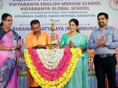 ವಿದ್ಯಾರಣ್ಯ ಅಂಗಳದಲ್ಲಿ ‘ಗೆಜ್ಜೆಯೊಂದಿಗೆ ಬೆಳ್ಳಿ ಹೆಜ್ಜೆ-9’ ಭರತನಾಟ್ಯ ಪ್ರಾತ್ಯಕ್ಷಿಕೆ