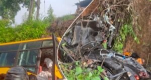 ಮಂಗಳೂರು: ಪಿ.ಎ. ಕಾಲೇಜು ಬಸ್ ನಿಯಂತ್ರಣ ತಪ್ಪಿಅಪಘಾತ – ಬೈಕ್ ಸವಾರ ವಿದ್ಯಾರ್ಥಿ ಮೃತ್ಯು…!!
