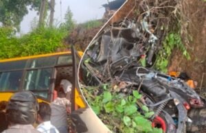 ಮಂಗಳೂರು: ಪಿ.ಎ. ಕಾಲೇಜು ಬಸ್ ನಿಯಂತ್ರಣ ತಪ್ಪಿಅಪಘಾತ – ಬೈಕ್ ಸವಾರ ವಿದ್ಯಾರ್ಥಿ ಮೃತ್ಯು…!!