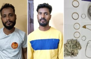 ಕುಂದಾಪುರ: ಮನೆಕಳ್ಳತನ ಪ್ರಕರಣ ಭೇದಿಸಿದ ಪೊಲೀಸರು : 11 ಲಕ್ಷಕ್ಕೂ ಅಧಿಕ ಮೌಲ್ಯದ ಚಿನ್ನ-ಬೆಳ್ಳಿ ವಶ…!!