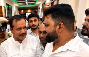ಪಡುಬಿದ್ರಿ ನಡಿಪಟ್ಟಣದಲ್ಲಿ ಕಡಲು ಕೊರೆತದಿಂದ ರಕ್ಷಿಸಲು ತಡೆಗೋಡೆ ನಿರ್ಮಾಣಕ್ಕೆ ಸಚಿವ ಯು.ಟಿ. ಖಾದರ್ ಅವರಿಗೆ ಉಡುಪಿ ಜಿಲ್ಲಾ ಮೀನುಗಾರರ ಕಾಂಗ್ರೆಸ್ ಸಮಿತಿ ಜಿಲ್ಲಾಧ್ಯಕ್ಷ ವಿಶ್ವಾಸ ವಿ ಅಮೀನ್ ಮನವಿ…!!