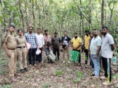 ಕೋಳಿ ಅಂಕ ಅಡ್ಡೆಗೆ ಖಾಕಿ ರೇಡ್ : ಐವರು ಅರೆಸ್ಟ್…!!
