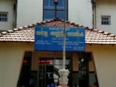 ಜಿಲ್ಲಾಸ್ಪತ್ರೆಯ ಶೌಚಾಲಯದೊಳಗೆ ಮದ್ಯಪಾನ…!!