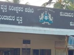 ವ್ಯಕ್ತಿಯೊಬ್ಬರಿಗೆ ಹೆಲ್ಮೆಟ್ ನಿಂದ ಹಲ್ಲೆ…!!