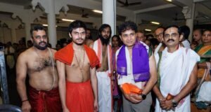 ಖ್ಯಾತ ಚಿತ್ರ ನಟ ಹಾಗೂ ಹಾಸ್ಯ ನಟ ಶರಣ್ ಉಡುಪಿ ಶ್ರೀಕೃಷ್ಣ ಮಠಕ್ಕೆ ಭೇಟಿ…!!
