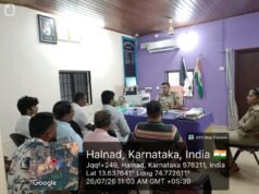 ದೇವಸ್ಥಾನಗಳ ಭದ್ರತೆ ಕುರಿತು ಪೊಲೀಸ್ ಇಲಾಖೆಯಿಂದ ಜಾಗೃತಿ ಸಭೆ…!!
