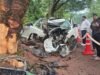 ಕೇರಳ : ಕಣ್ಣೂರಿನಲ್ಲಿ ಮರಕ್ಕೆ ಢಿಕ್ಕಿ ಹೊಡೆದ ಕಾರು; ನಾಲ್ವರು ಸಾವು ..!!