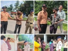 ಪುಟ್ಟ ಮಗುವಿನೊಂದಿಗೆ ಭಿಕ್ಷಾಟನೆ : ತ್ವರಿತ ಪೊಲೀಸ್ ಕ್ರಮ..!!