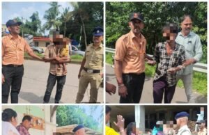 ಪುಟ್ಟ ಮಗುವಿನೊಂದಿಗೆ ಭಿಕ್ಷಾಟನೆ : ತ್ವರಿತ ಪೊಲೀಸ್ ಕ್ರಮ..!!