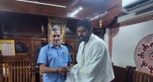 ಕೊಲ್ಲೂರು ಶ್ರೀ ಮೂಕಾಂಬಿಕಾ ದೇವಳಕ್ಕೆ ಭೇಟಿ ನೀಡಿ ವಿಶೇಷ ಪೂಜೆ ಸಲ್ಲಿಸಿದ ಅಣ್ಣಾಮಲೈ…!!
