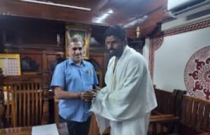 ಕೊಲ್ಲೂರು ಶ್ರೀ ಮೂಕಾಂಬಿಕಾ ದೇವಳಕ್ಕೆ ಭೇಟಿ ನೀಡಿ ವಿಶೇಷ ಪೂಜೆ ಸಲ್ಲಿಸಿದ ಅಣ್ಣಾಮಲೈ..!!