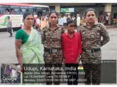 ಉಡುಪಿ: ಕ್ಷಿಪ್ರ ಕಾರ್ಯಾಚರಣೆಯಿಂದ ಬಾಲಕನನ್ನು ರಕ್ಷಿಸಿದ ಅಕ್ಕಪಡೆ..!!