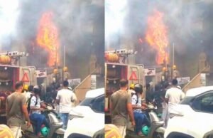 ಮಂಗಳೂರು : ಶೂ ಮಾರಾಟ ಮಳಿಗೆ ಬೆಂಕಿಗಾಹುತಿ…!!