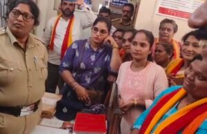 ನ್ಯಾಯದ ಪರ ಧ್ವನಿ ಎತ್ತಿದ ಮಹಿಳೆಗೆ ಕರ್ನಾಟಕ ರಕ್ಷಣಾ ವೇದಿಕೆ ಆಸರೆ…!!