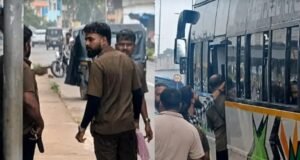 ಕಾಪು: ಟೈಮಿಂಗ್ ವಿಚಾರಕ್ಕೆ ಎಕ್ಸ್ಪ್ರೆಸ್ ಬಸ್ ಚಾಲಕರ ರಂಪಾಟ…!!
