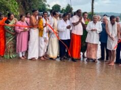 ₹75 ಲಕ್ಷ ವೆಚ್ಚದಲ್ಲಿ ಅಭಿವೃದ್ಧಿ ಪಡಿಸಿದ ಶೀಂಬ್ರ ದೇವಸ್ಥಾನದ ಸಂಪರ್ಕ ರಸ್ತೆ ಕಾಮಗಾರಿ ಉದ್ಘಾಟನೆ…!!