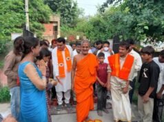 ದೆಹಲಿ ದಲಿತರ ಕಾಲೋನಿಗಳಲ್ಲಿ ಪೇಜಾವರ ಶ್ರೀ ಸಂಚಾರ…!!