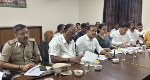 ಕಾಪು : ಪ್ರಕೃತಿ ವಿಕೋಪಕ್ಕೆ ಸಂಬಂಧಿಸಿದಂತೆ ತಹಶೀಲ್ದಾರರ ಕಚೇರಿಯಲ್ಲಿ ಇಂದು ನಡೆದ ಸಭೆ…!!