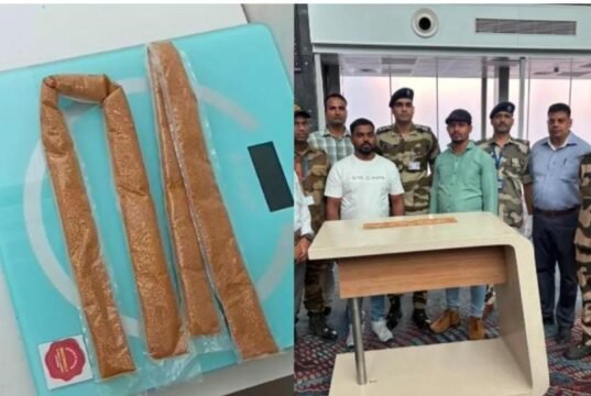 ಬ್ಯಾಂಕಾಕ್ನಿಂದ ಬೆಂಗಳೂರಿಗೆ ಬಂದ ಪ್ರಯಾಣಿಕರ ಬಳಿ ಚಿನ್ನದ ಪುಡಿ ಪತ್ತೆ..!!