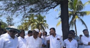 ತ್ರಾಸಿ – ಮರವಂತೆ ಕಡಲ ತೀರಕ್ಕೆ ಪ್ರವಾಸೋದ್ಯಮ ಸಚಿವ ಕೆ.ಜೆ ಜಾರ್ಜ್ ಭೇಟಿ…!!