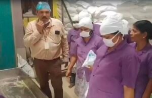 ಮಂಗಳೂರು: ಮಹಿಳಾ ಮತ್ತು ಮಕ್ಕಳ ಪೂರಕ ಪೌಷ್ಟಿಕ ಆಹಾರ ತಯಾರಿಕಾ ಕೇಂದ್ರ ಪರಿಶೀಲನೆ…!!