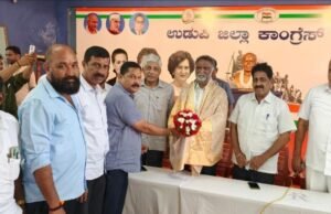 ಸಚಿವ ಕೆ.ಎಸ್ ಬಸವಂತಪ್ಪ ಅವರಿಗೆ ಉಡುಪಿ ಕಾಂಗ್ರೆಸ್ ಭವನದಲ್ಲಿ ಬ್ಲಾಕ್ ಕಾಂಗ್ರೆಸ್ ವತಿಯಿಂದ ಸ್ವಾಗತ…!!