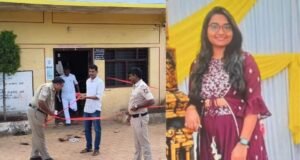 ಬೆಳಗಾವಿ : ಗ್ರಾ. ಪಂ ಕಚೇರಿಯೊಳಗೆ ತಂದೆ, ಮಗಳನ್ನು ಕೊಚ್ಚಿ ಕೊಲೆ…!!