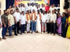 ಬಿಜೆಪಿಗೆ ಸೇರ್ಪಡೆಗೊಂಡ ಕಾಂಗ್ರೆಸ್ ಮುಖಂಡರು…!!