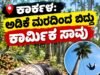 ಕಾರ್ಕಳ: ಅಡಿಕೆ ಮರದಿಂದ ಬಿದ್ದು ಕಾರ್ಮಿಕ ಸಾವು…!!