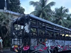 ದೆಂದೂರುಕಟ್ಟೆ ಪೆಟ್ರೋಲ್ ಪಂಪ್ ಬಳಿ ಸಿಟಿ ಬಸ್ ಬೆಂಕಿಗಾಹುತಿ..!!