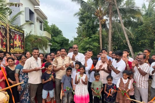 ಉಪ್ಪೂರು ನರ್ನಾಡು ಮದಗ ಲೇಔಟ್ ರಸ್ತೆ ಶಾಸಕ ಯಶ್ ಪಾಲ್ ಸುವರ್ಣರಿಂದ ಉದ್ಘಾಟನೆ..!!
