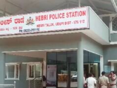 ಹೆಬ್ರಿ: ಅಕ್ರಮ ಮದ್ಯ ಮಾರಾಟಕ್ಕೆ ಪೊಲೀಸರ ದಾಳಿ : ವ್ಯಕ್ತಿ ವಶಕ್ಕೆ…!!