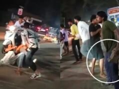 ಯುವಕರ ಎರಡು ಗುಂಪುಗಳ ನಡುವೆ ಮಾರಾಮಾರಿ…!!