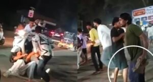 ಯುವಕರ ಎರಡು ಗುಂಪುಗಳ ನಡುವೆ ಮಾರಾಮಾರಿ…!!