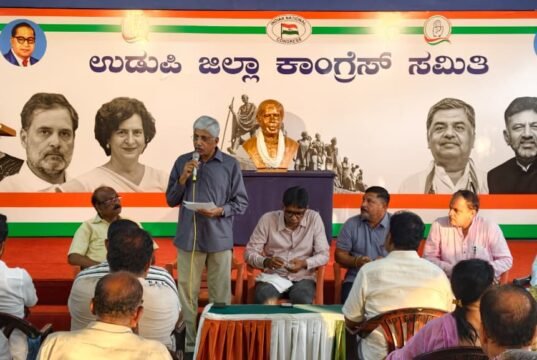 ಉಡುಪಿಯಲ್ಲಿ SIR ವಿರುದ್ಧ ಅ.23ಕ್ಕೆ ಬೃಹತ್ ಪಾದಯಾತ್ರೆ : ಬ್ಲಾಕ್ ಕಾಂಗ್ರೆಸ್ ಸಭೆಯಲ್ಲಿ ನಿರ್ಧಾರ…!!