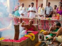 ಬೆಳ್ಕಳೆ ಶ್ರೀ ಮಹಾಲಿಂಗೇಶ್ವರ ದೇವಸ್ಥಾನದಲ್ಲಿ ವಿಜಯದಶಮಿ ಪ್ರಯುಕ್ತ ಸಾಮೂಹಿಕ ಚಂಡಿಕಾಯಾಗ…!!